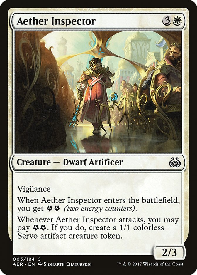 Aether Inspector [Aether Revolt] | Anubis Games and Hobby