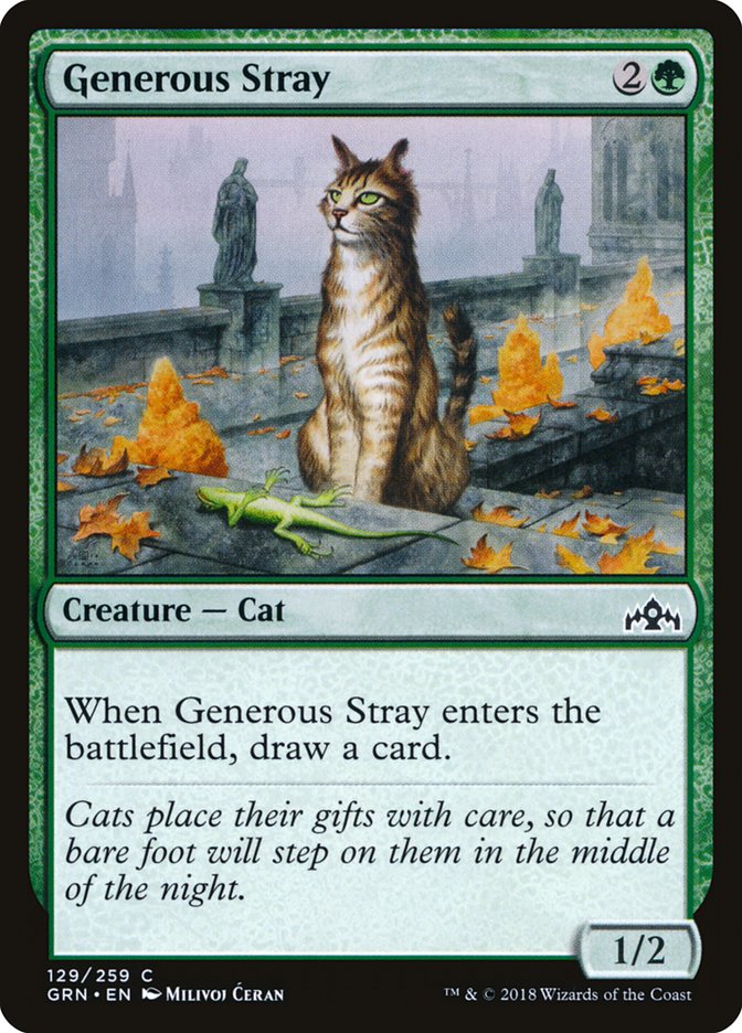 Generous Stray [Guilds of Ravnica] | Anubis Games and Hobby
