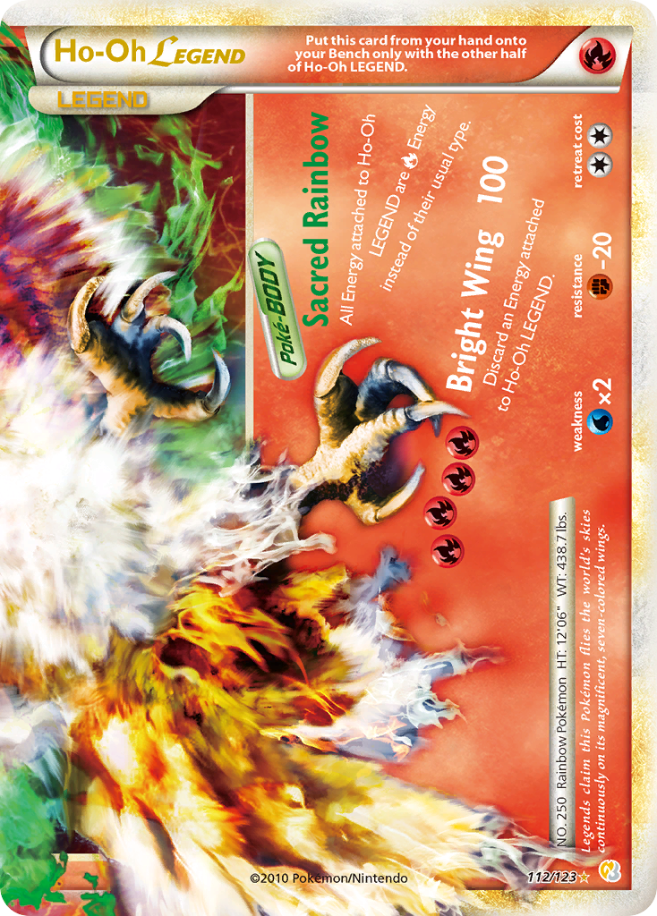 Ho-Oh LEGEND (112/123) [HeartGold & SoulSilver: Base Set] | Anubis Games and Hobby