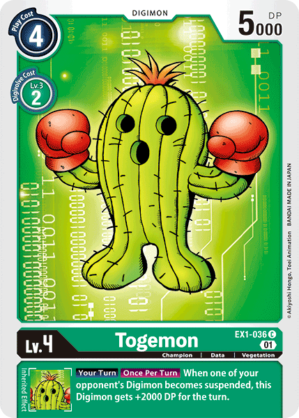 Togemon [EX1-036] [Classic Collection] | Anubis Games and Hobby