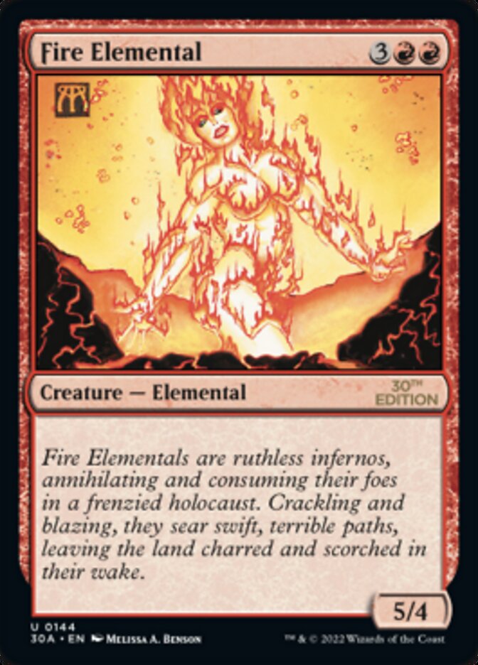 Fire Elemental [30th Anniversary Edition] | Anubis Games and Hobby