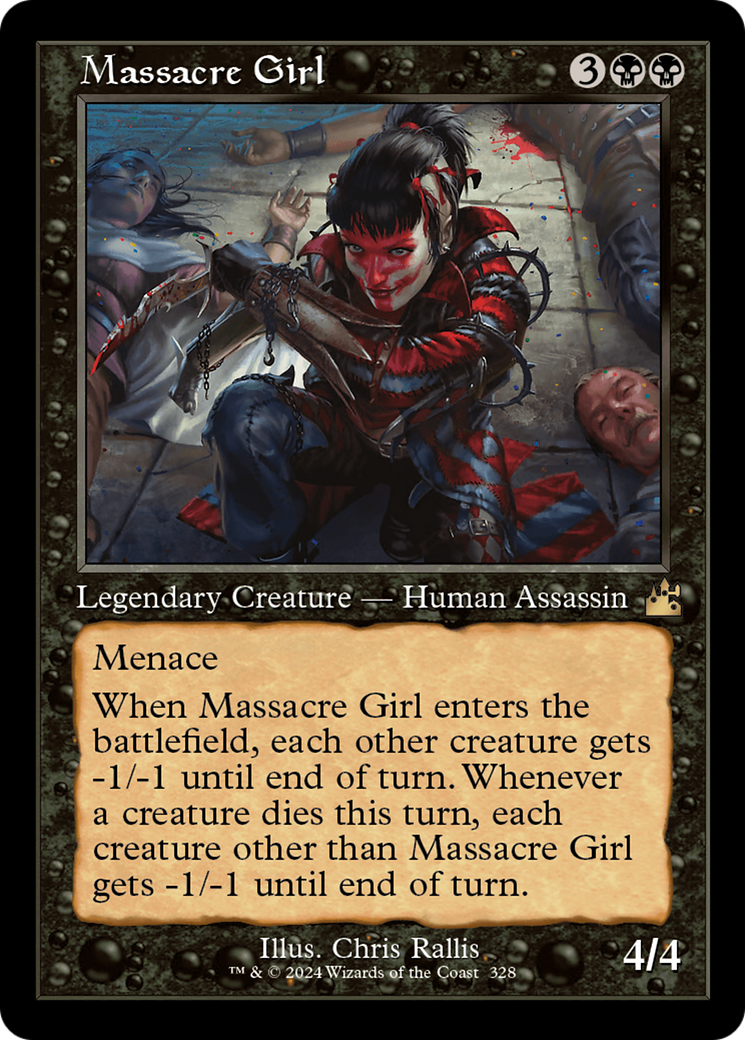 Massacre Girl (Retro) [Ravnica Remastered] | Anubis Games and Hobby