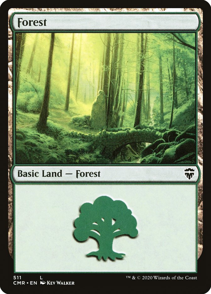 Forest (511) [Commander Legends] | Anubis Games and Hobby