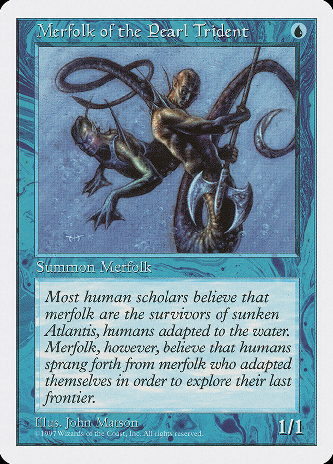 Merfolk of the Pearl Trident [Fifth Edition] | Anubis Games and Hobby