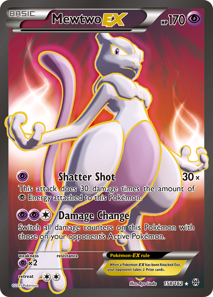 Mewtwo EX (158/162) [XY: BREAKthrough] | Anubis Games and Hobby