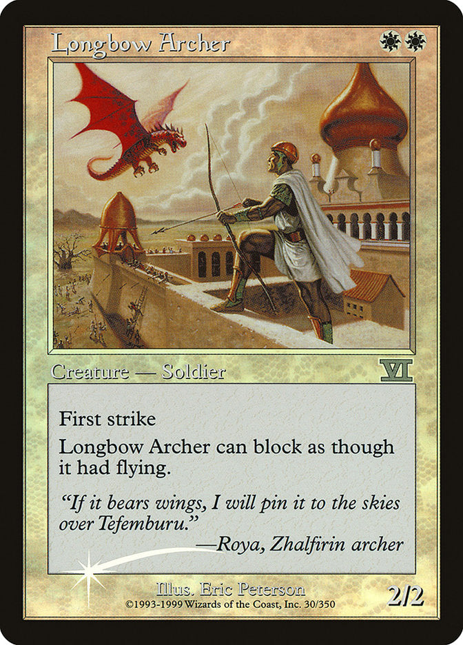Longbow Archer [Friday Night Magic 2000] | Anubis Games and Hobby