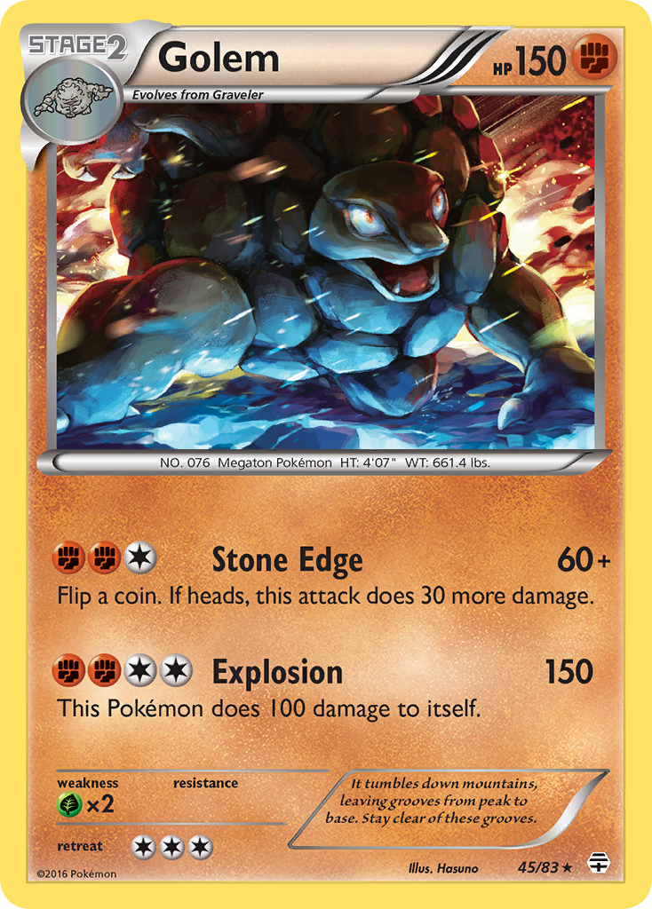 Golem (45/83) [XY: Generations] | Anubis Games and Hobby