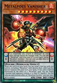 Metalfoes Vanisher [BLVO-EN021] Super Rare | Anubis Games and Hobby