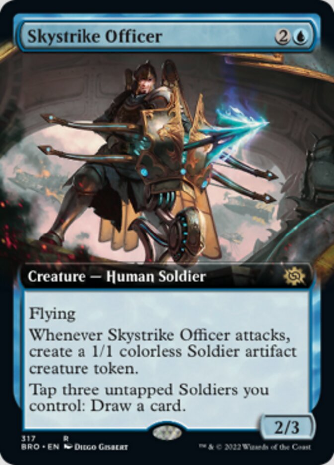 Skystrike Officer (Extended Art) [The Brothers' War] | Anubis Games and Hobby