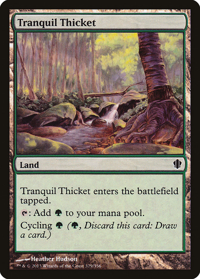 Tranquil Thicket [Commander 2013] | Anubis Games and Hobby