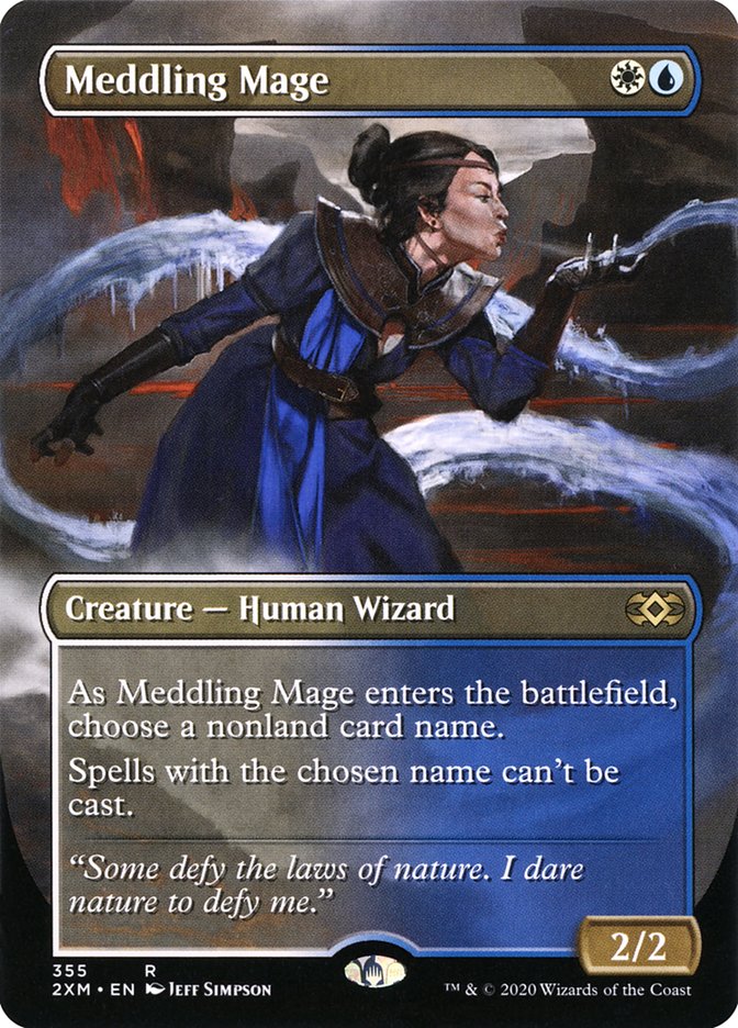 Meddling Mage (Toppers) [Double Masters] | Anubis Games and Hobby