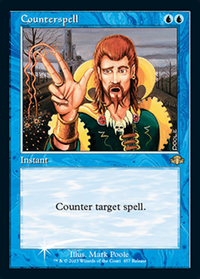 Counterspell (Retro) (Release) [Dominaria Remastered] | Anubis Games and Hobby