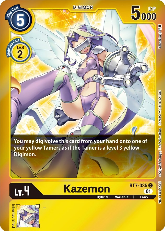 Kazemon [BT7-035] (Event Pack 3) [Next Adventure Promos] | Anubis Games and Hobby