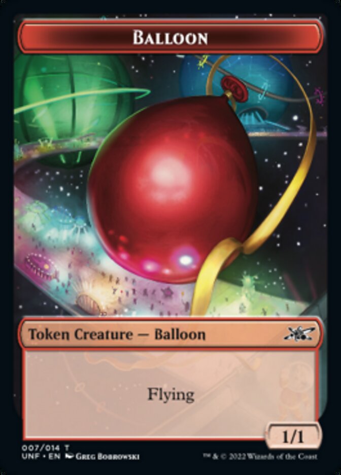 Balloon Token [Unfinity Tokens] | Anubis Games and Hobby