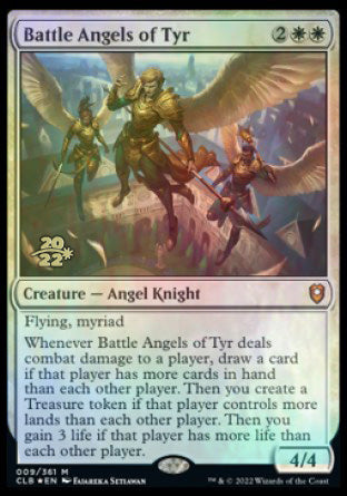 Battle Angels of Tyr [Commander Legends: Battle for Baldur's Gate Prerelease Promos] | Anubis Games and Hobby