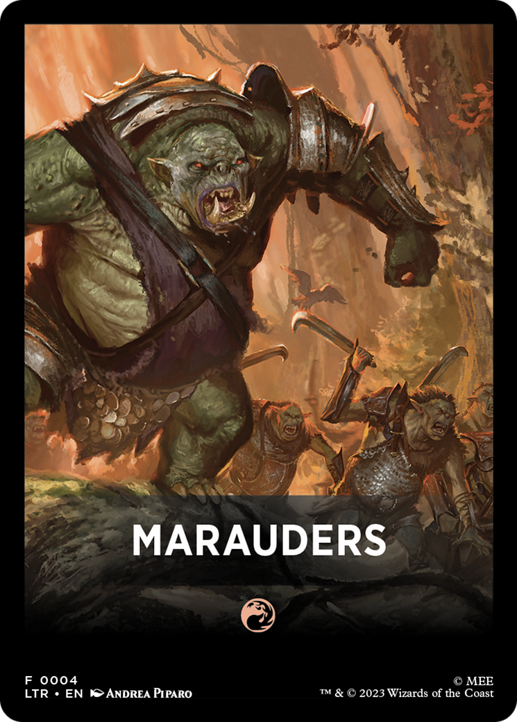 Marauders Theme Card [The Lord of the Rings: Tales of Middle-Earth Tokens] | Anubis Games and Hobby