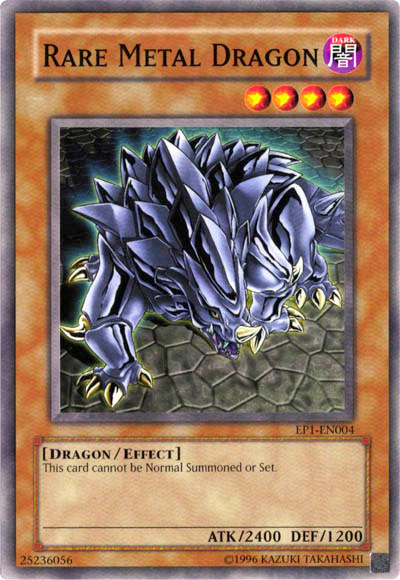 Rare Metal Dragon [EP1-EN004] Common | Anubis Games and Hobby