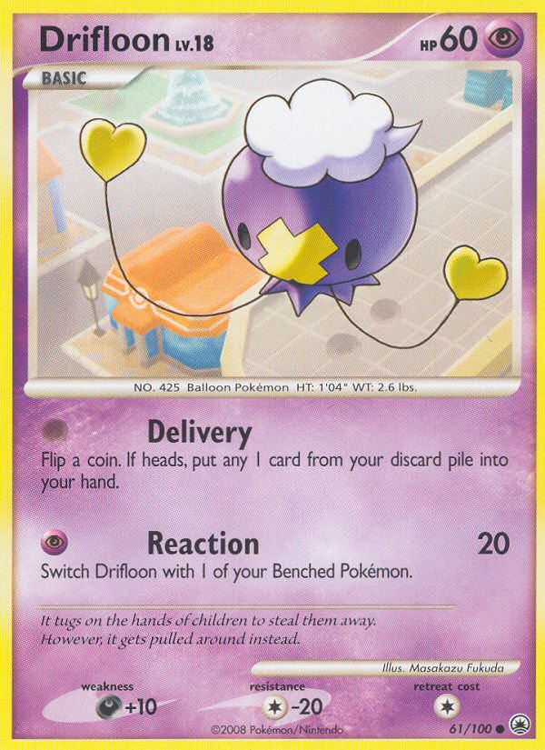 Drifloon (61/100) [Diamond & Pearl: Majestic Dawn] | Anubis Games and Hobby