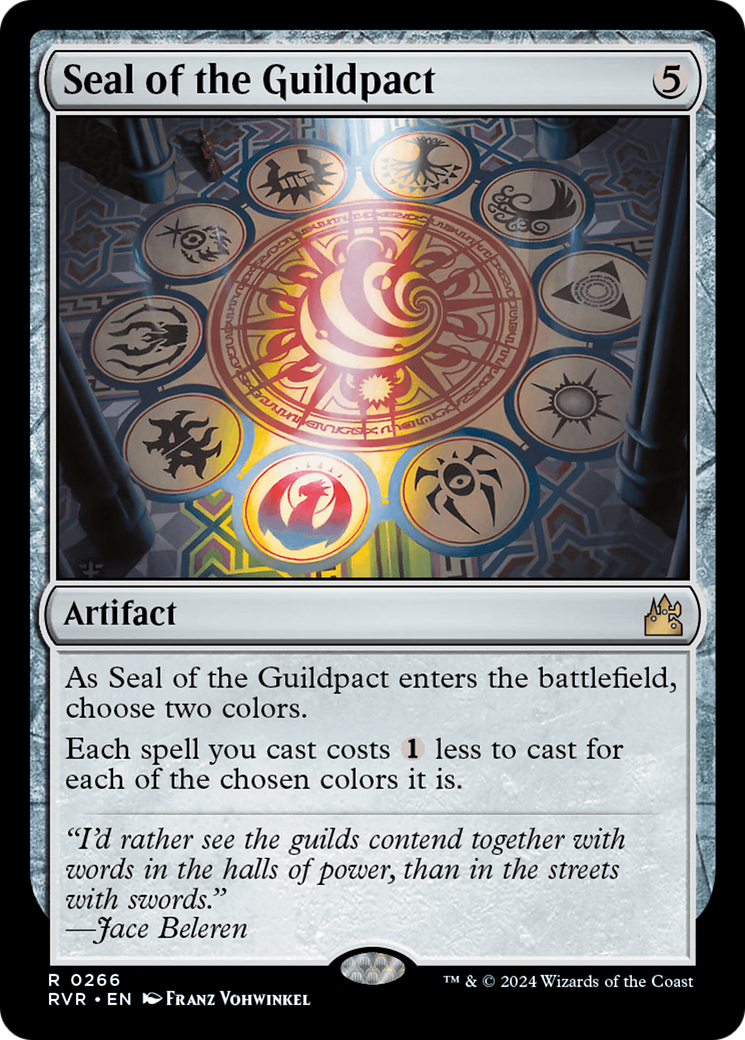 Seal of the Guildpact [Ravnica Remastered] | Anubis Games and Hobby