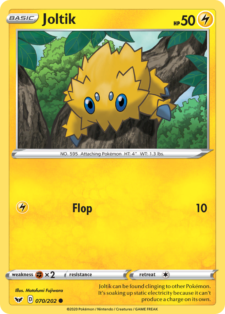 Joltik (070/202) [Sword & Shield: Base Set] | Anubis Games and Hobby