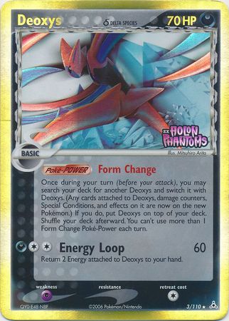 Deoxys (3/110) (Delta Species) (Stamped) [EX: Holon Phantoms] | Anubis Games and Hobby