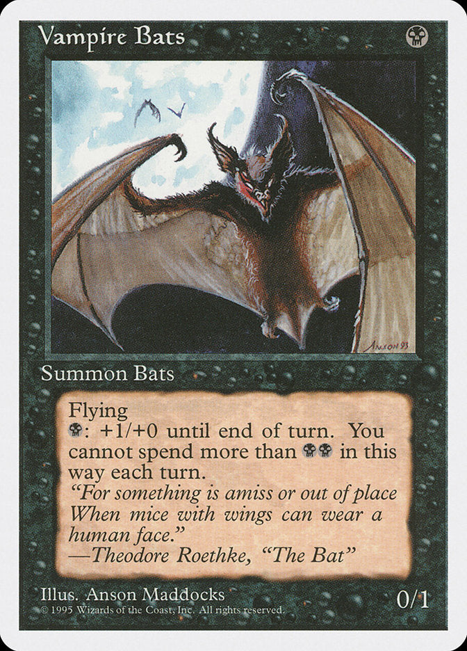 Vampire Bats [Fourth Edition] | Anubis Games and Hobby