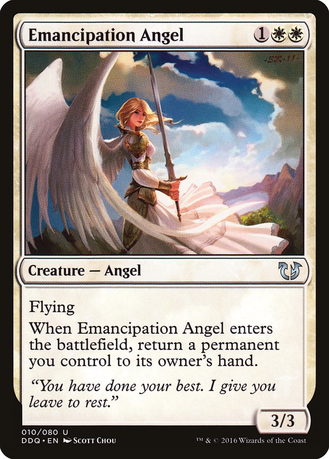 Emancipation Angel [Duel Decks: Blessed vs. Cursed] | Anubis Games and Hobby