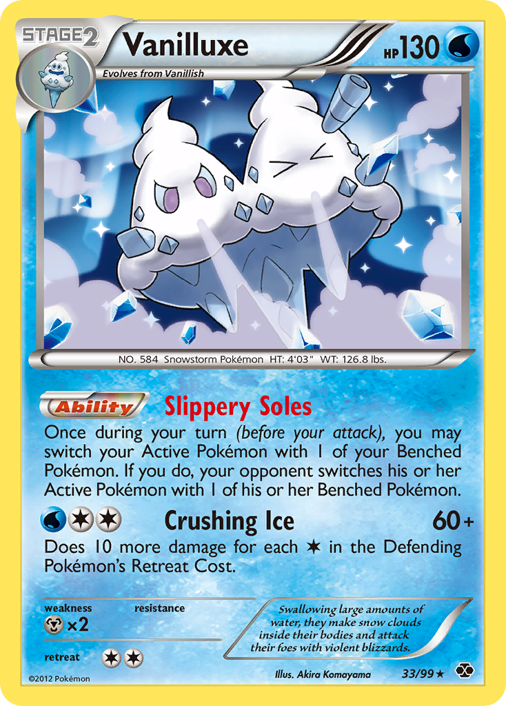 Vanilluxe (33/99) [Black & White: Next Destinies] | Anubis Games and Hobby