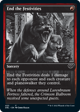 End the Festivities [Innistrad: Double Feature] | Anubis Games and Hobby