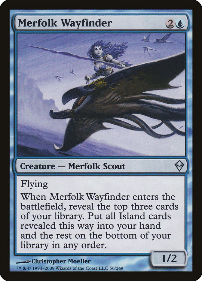 Merfolk Wayfinder [Zendikar] | Anubis Games and Hobby