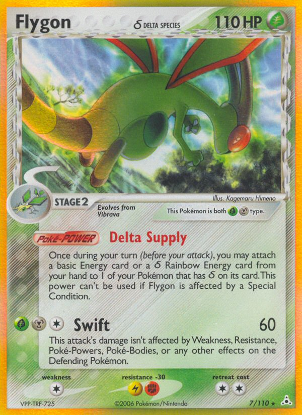 Flygon (7/110) (Delta Species) [EX: Holon Phantoms] | Anubis Games and Hobby