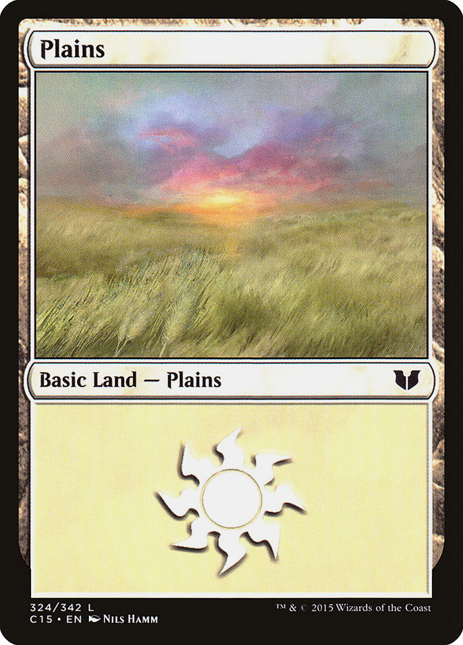 Plains (324) [Commander 2015] | Anubis Games and Hobby