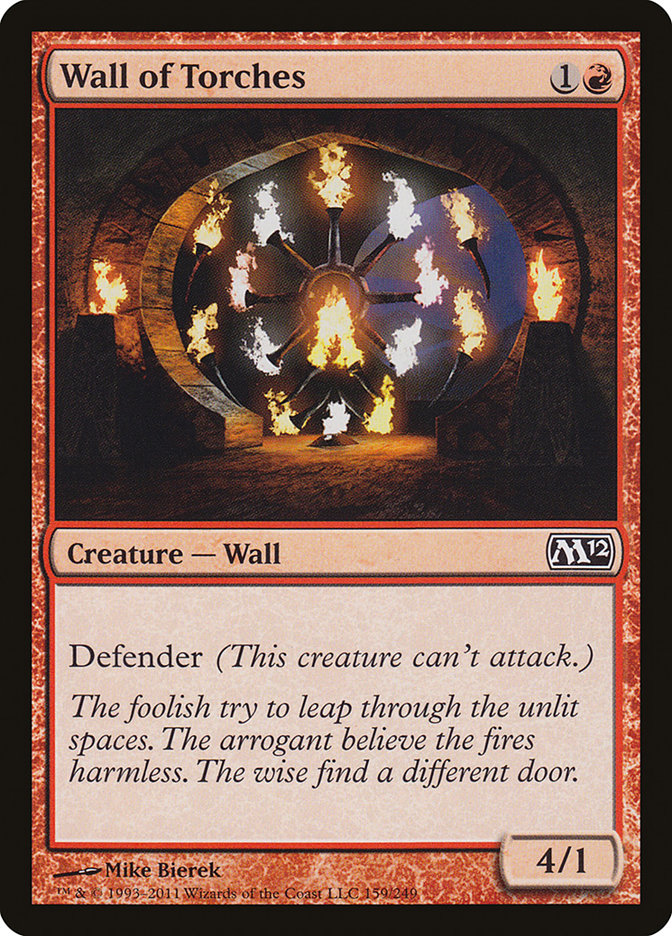 Wall of Torches [Magic 2012] | Anubis Games and Hobby