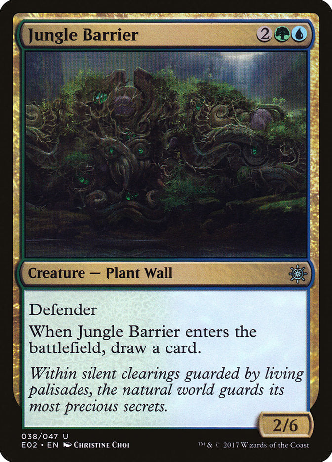 Jungle Barrier [Explorers of Ixalan] | Anubis Games and Hobby