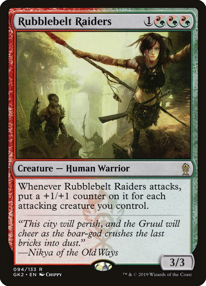 Rubblebelt Raiders [Ravnica Allegiance Guild Kit] | Anubis Games and Hobby