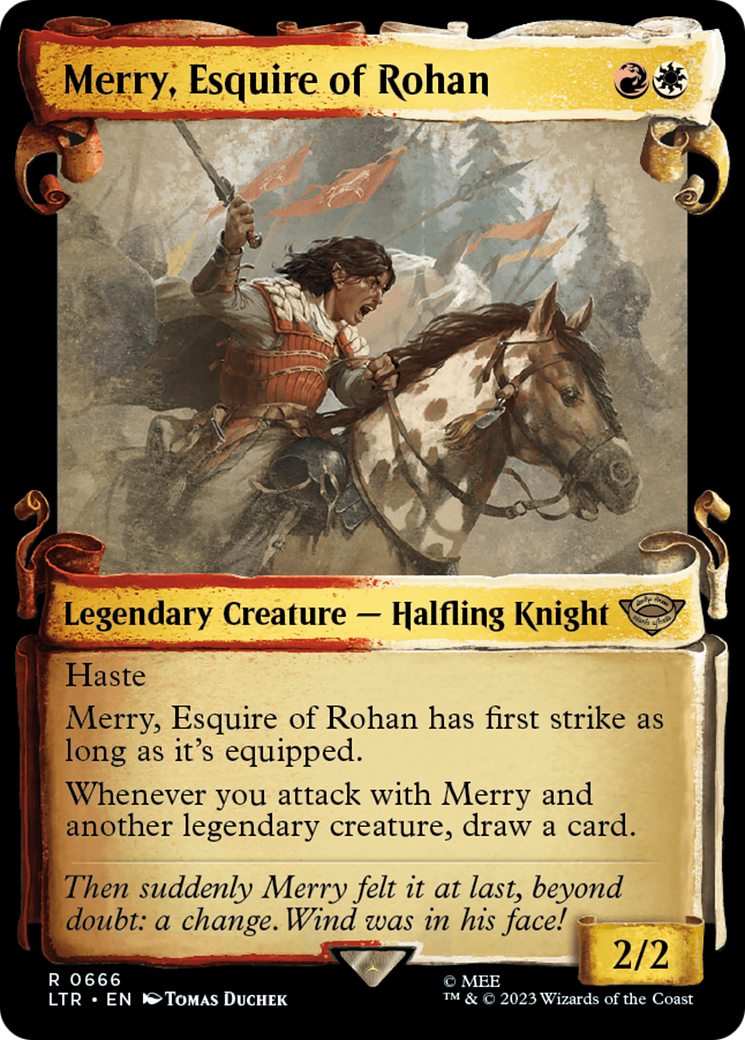 Merry, Esquire of Rohan [The Lord of the Rings: Tales of Middle-Earth Showcase Scrolls] | Anubis Games and Hobby