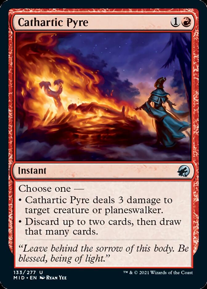 Cathartic Pyre [Innistrad: Midnight Hunt] | Anubis Games and Hobby