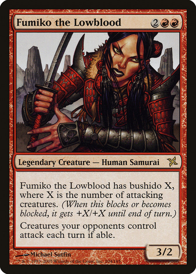 Fumiko the Lowblood [Betrayers of Kamigawa] | Anubis Games and Hobby