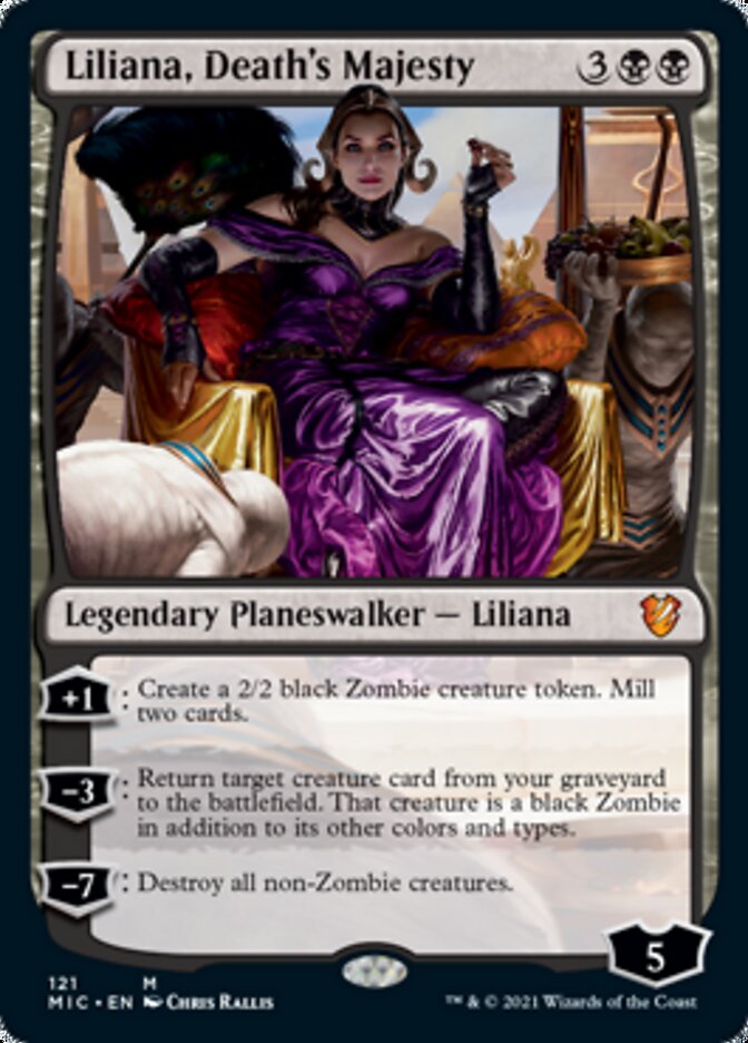 Liliana, Death's Majesty [Innistrad: Midnight Hunt Commander] | Anubis Games and Hobby
