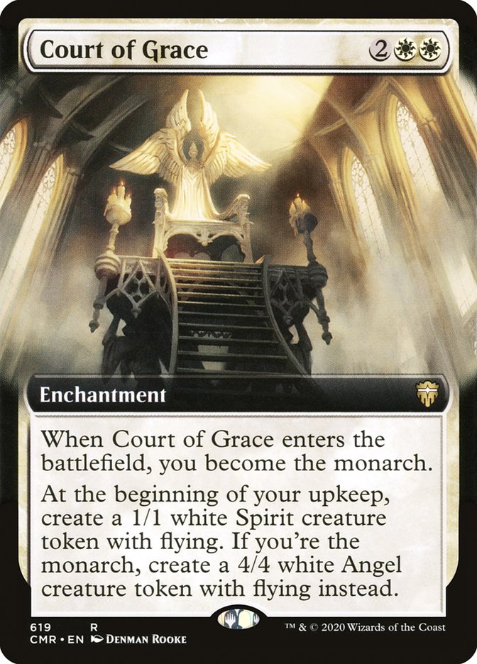 Court of Grace (Extended Art) [Commander Legends] | Anubis Games and Hobby