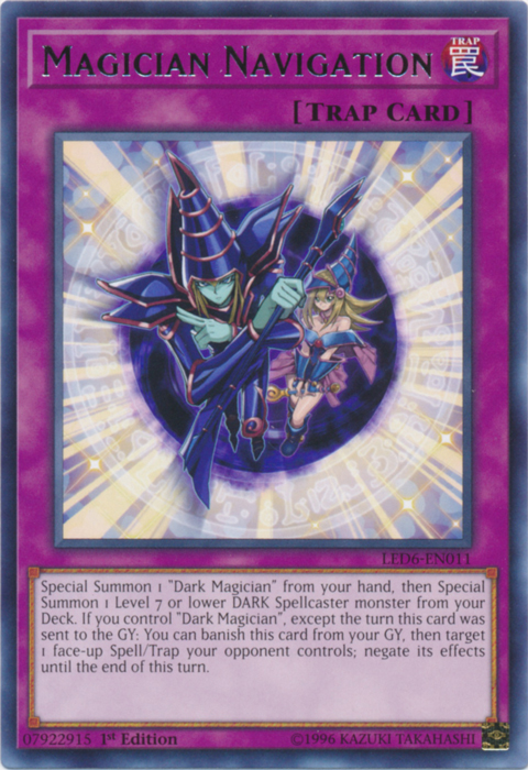 Magician Navigation [LED6-EN011] Rare | Anubis Games and Hobby