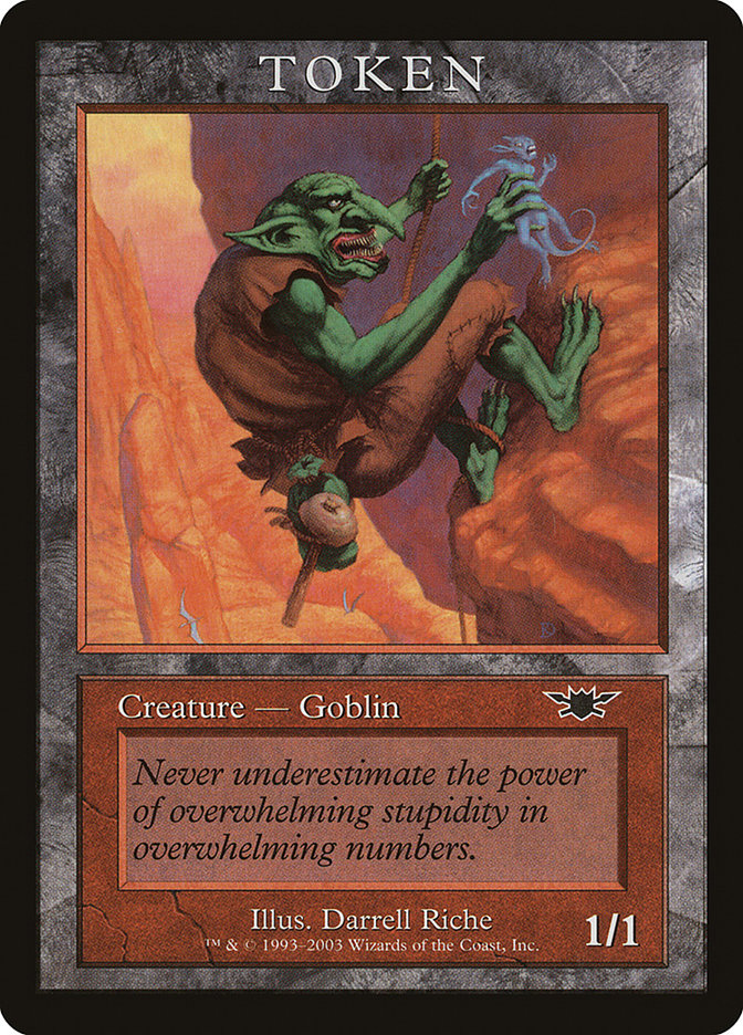 Goblin Token [Magic Player Rewards 2003] | Anubis Games and Hobby