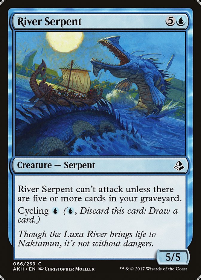 River Serpent [Amonkhet] | Anubis Games and Hobby