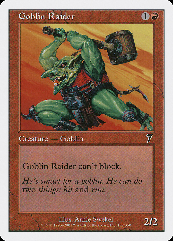 Goblin Raider [Seventh Edition] | Anubis Games and Hobby