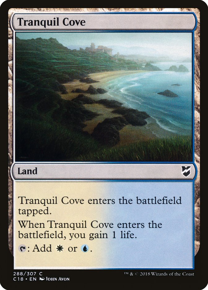 Tranquil Cove [Commander 2018] | Anubis Games and Hobby