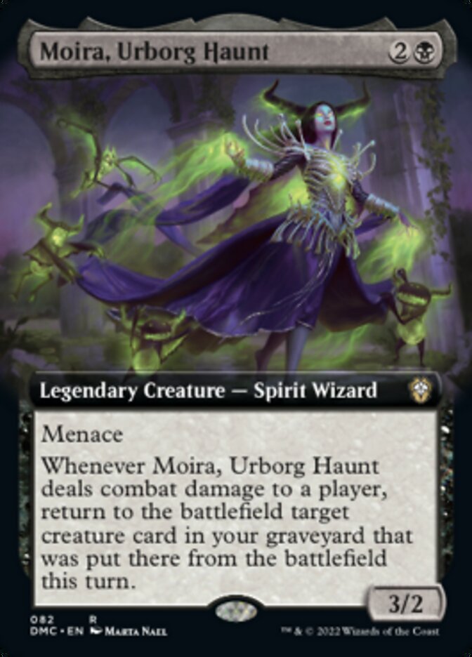 Moira, Urborg Haunt (Extended Art) [Dominaria United Commander] | Anubis Games and Hobby