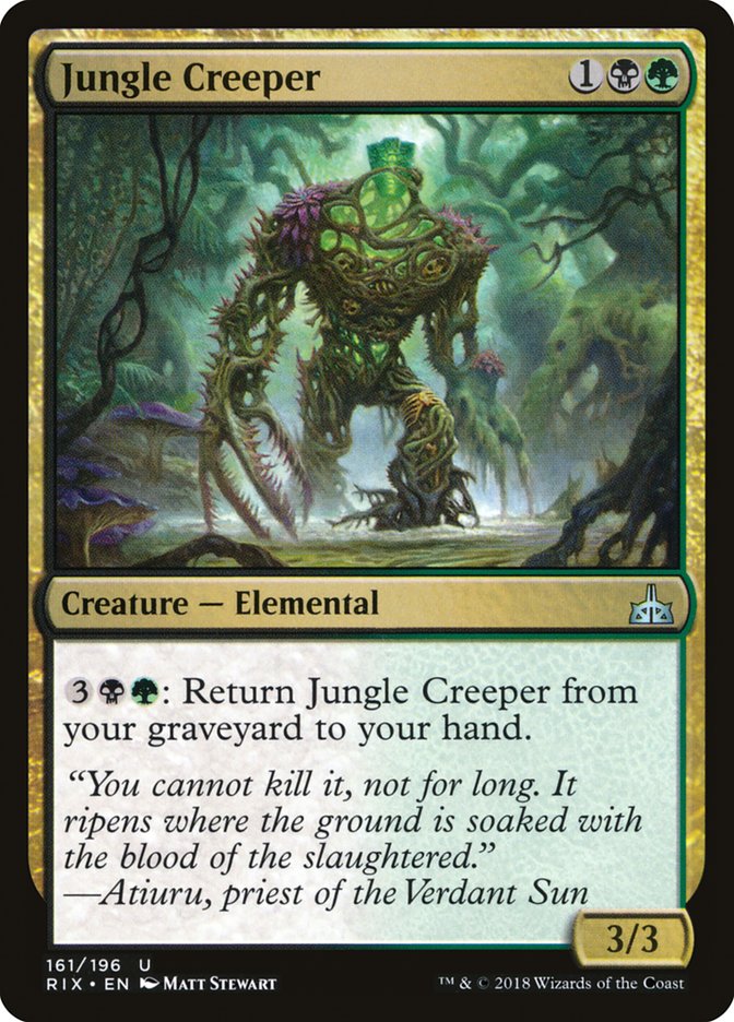 Jungle Creeper [Rivals of Ixalan] | Anubis Games and Hobby