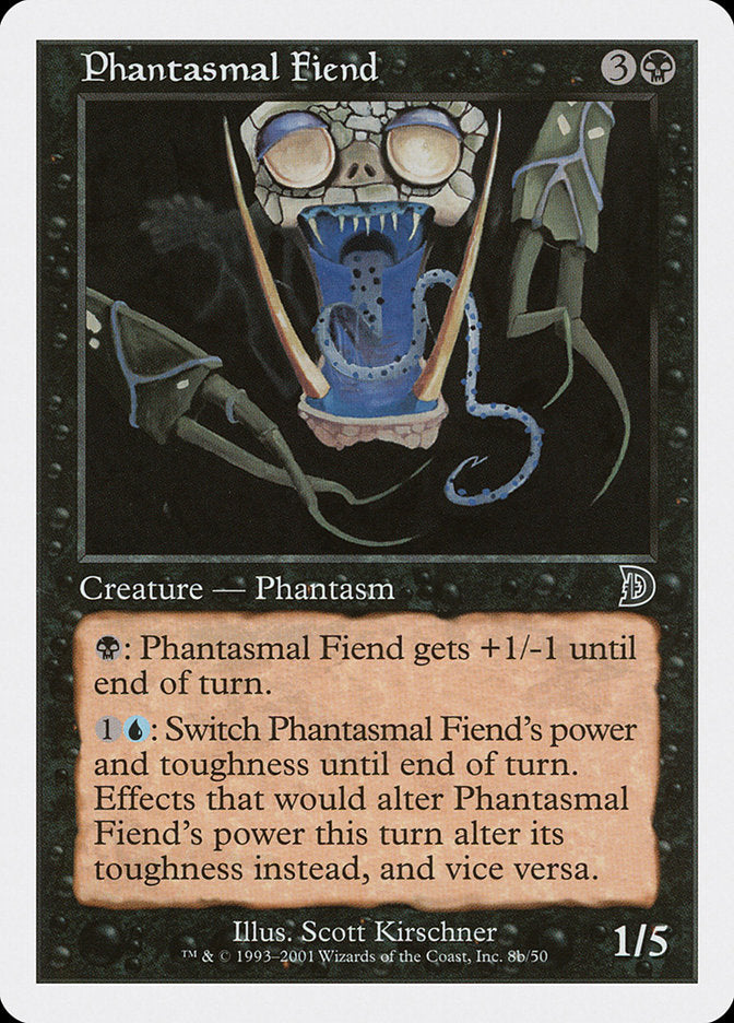 Phantasmal Fiend (Black Background) [Deckmasters] | Anubis Games and Hobby