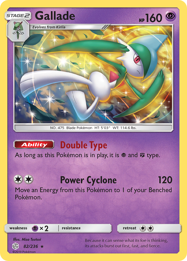 Gallade (82/236) [Sun & Moon: Cosmic Eclipse] | Anubis Games and Hobby