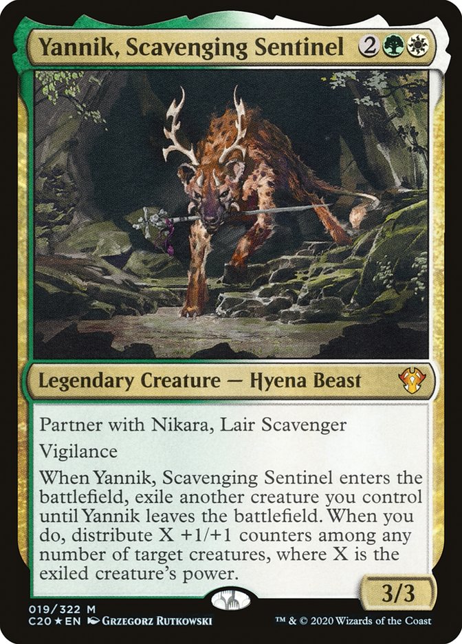 Yannik, Scavenging Sentinel [Commander 2020] | Anubis Games and Hobby